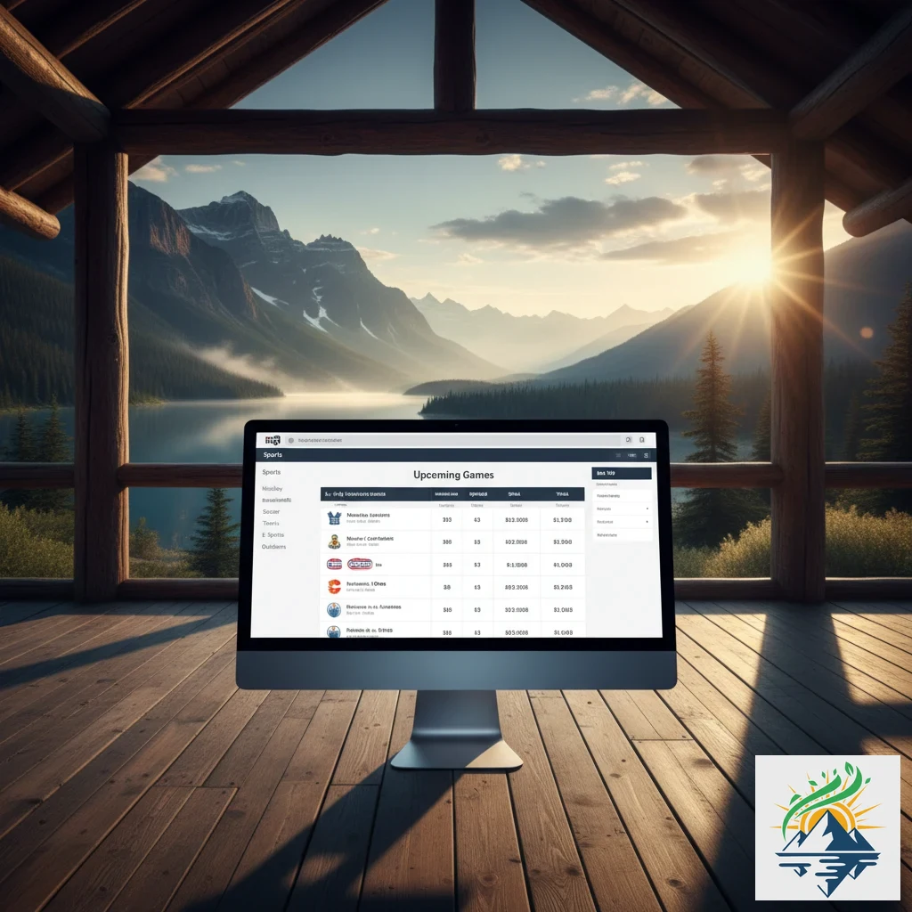 AllyBet sports market browser displaying moneyline and puck line odds for Canadian hockey fixtures.