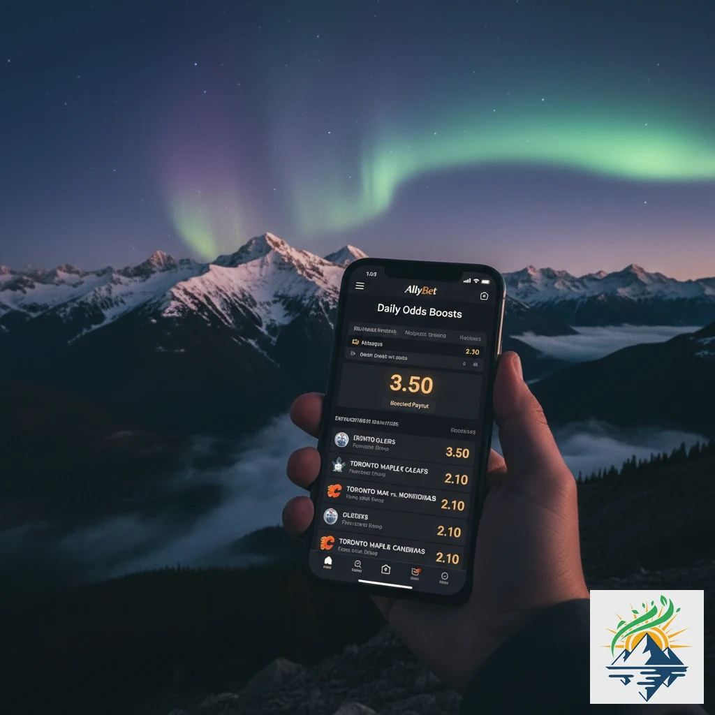 Interface view showing daily enhanced odds listings for hockey and basketball fixtures.